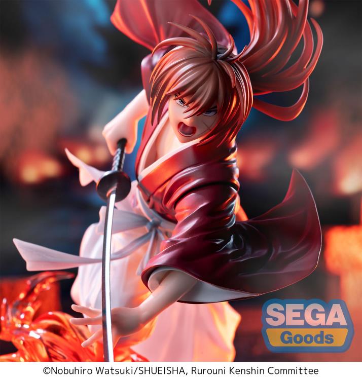 SEGA LUMINASTA FIGURE RUROUNI KENSHIN - KENSHIN HIMURA SEGA LUMINASTA FIGURE RUROUNI KENSHIN - KENSHIN HIMURA